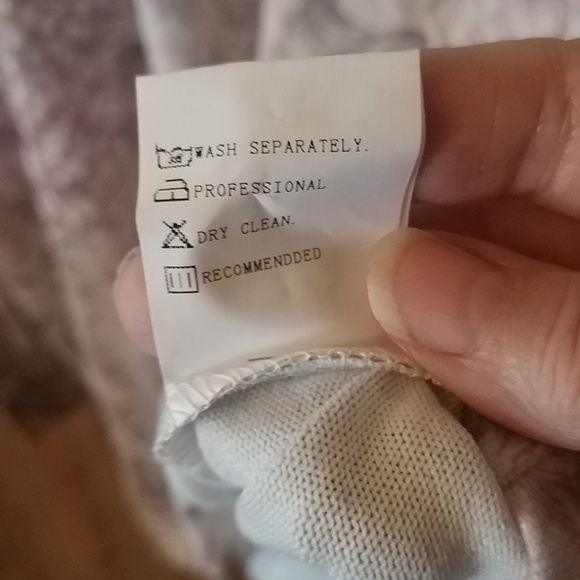 Miss Look Mauve Floral Lace Tee 3X - Picture 8 of 9